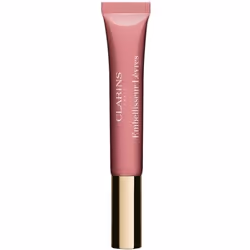 Clarins Natural Lip Perfector, Nu, Rosewood Shimmer, Hydratant, Nourrissant, Adoucissant, Femmes, #AF8076, Brillant