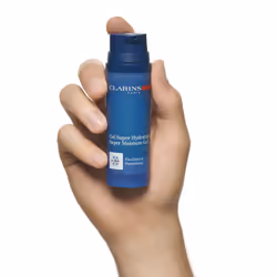Clarins Men Super Moisture Gel crème hydratante pour le visage Hommes 50 ml - Vue supplémentaire 6