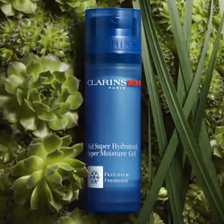 Clarins Men Super Moisture Gel crème hydratante pour le visage Hommes 50 ml - Vue supplémentaire 7