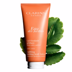 Clarins Eau des Jardins, Lait, Femmes, Hydratant, Rafraîchissant, Adoucissant, 200 ml, Tube, AQUA/WATER/EAU. CAPRYLIC/CAPRIC  ...
