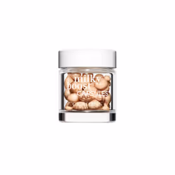 Clarins Milky Boost Caps, Capsule, Liquide, Peau mixte, Peau sèche, Peau normale, Peau grasse, Eclaircissant, Beige, Eclairci ...