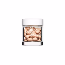 Clarins Milky Boost Caps, Capsule, Liquide, Peau mixte, Peau sèche, Peau normale, Peau grasse, Eclaircissant, Beige, Eclairci ...