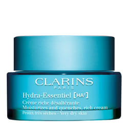 Clarins Hydra-Essentiel [HA²] Rich crème hydratante pour le visage Femmes 50 ml
