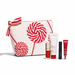 Clarins Coffret beauté Lip Comfort Oil et Baume Beauté Eclair, Femmes, Tous types de peau, Anti-poches, Anti-fatigue, Énergis ...