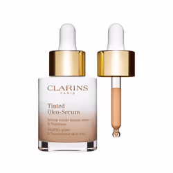 Clarins Tinted Oleo-Serum, Flacon compte-gouttes, Sérum, Peau normale, Eclaircissant, Hydratant, Nourrissant, Protection, Lis ...
