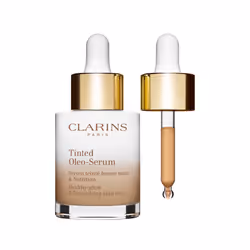 Clarins Tinted Oleo-Serum, Flacon compte-gouttes, Sérum, Peau sèche, Peau normale, Lissage, Protection, Eclaircissant, Hydrat ...