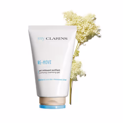 Clarins RE-MOVE gel nettoyant purifiant - Peaux jeunes - Moussant 125ml