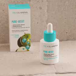 Clarins PURE-RESET sérum peau neuve imperfections - Peaux jeunes - Rééquilibrant et anti-imperfections 30ml - Vue supplémentaire 4