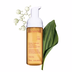 Clarins Mousse Nettoyante, Mousse nettoyante, Femmes, Tous types de peau, Nettoyant, Flacon pompe, AQUA/WATER/EAU. GLYCERIN. ...