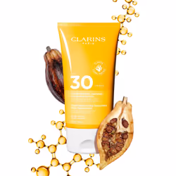 Clarins Sun Cream SPF30, Crème d’écran solaire, Corps, Tube, Protection, Tous types de peau, 150 ml