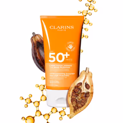 Clarins Sun Cream SPF50, Crème d’écran solaire, Corps, Tube, Protection, Tous types de peau, 150 ml