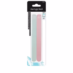 Jean Louis David 820.0163.01, Jeu de fichiers, Vert, Rose, Blister, 2 pièce(s)