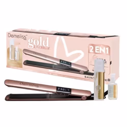 Coffret Premium Saint Algue Demeliss Gold Love - Lisseur & Boucleur 2 en 1 - 2 Soins Protecteurs & Sublimateurs Inclus