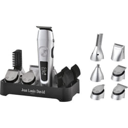 Tondeuse a Cheveux  6 en 1 - JEAN LOUIS DAVID - JLD ULTIMATE TRIMMER - 6 tetes interchangeables - Autonomie 120 min