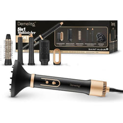 SAINT ALGUE Appareil de Coiffage Multifonction 5-en-1 - Brush Airflow Démêlant et Lissant pour Cheveux, Coiffeur à Domicile