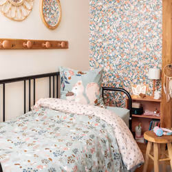 Parure de lit 200x200 cm Coton Tamia