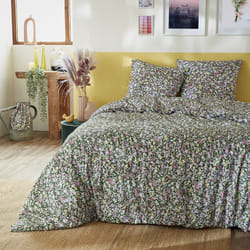 Parure de lit 200x200 cm Coton Myosotis
