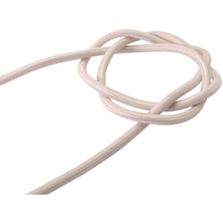 Sans Marque - Câble électrique rond tissu rose ballerine 3 mètres