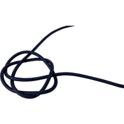 Sans Marque - Câble électrique rond tissu bleu marine 3 mètres