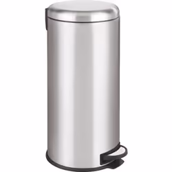 Poubelle de cuisine à pédale URBAN Argent Acier inoxydable 30 L