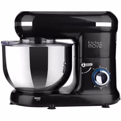 Robot Pâtissier, Robot Pétrin Pratique, Robot Cuisine Multifonctions, Pétrisseur Professionnel Stable et Rapide avec 6 Vitess ...