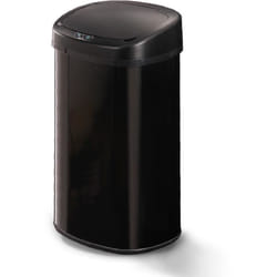 Poubelle de cuisine automatique MAJESTIC Noir Acier inoxydable 58L