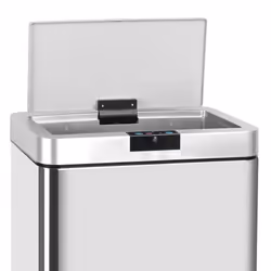 Couvercle de poubelle automatique DAYTONA Argent