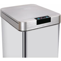 Kitchen Move - Couvercle de poubelle automatique parkside Argent Acier inoxydable