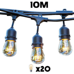 Guirlande lumineuse MAFY 20 LIGHT Noir Caoutchouc 10M