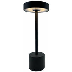 Lumisky - Lampe de table sans fil touch led roby Gris Aluminium H30CM