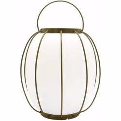 Lumisky - Lampe de table sans fil tulum Gris Metal H27cm