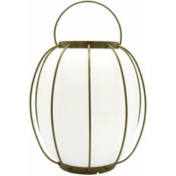 Lumisky - Lampe de table sans fil tulum Gris Metal H27cm