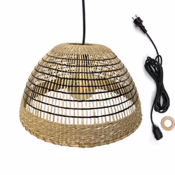 Lumisky CESARE OUTDOOR CABLE, 1 lampe(s), LED, Intérieur & extérieur, Naturel, Herbier marin, Secteur