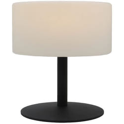 Lampe de table ATLAS ROCK Noir Polyéthylène H20CM