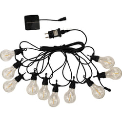 Lumisky - Guirlande lumineuse extérieur connectable party clear hybrid Noir Plastique 7,5m
