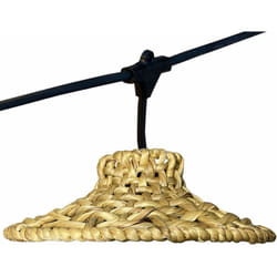 Lumisky - Guirlande lumineuse moorea light connectable Beige Jonc de mer 6m