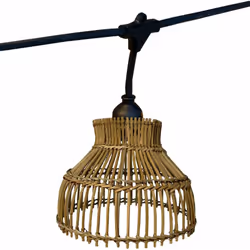 Guirlande lumineuse E27 raccordable : Amelia Light Connectable est une guirlande lumineuse à ampoules E27 à filament qui disp ...