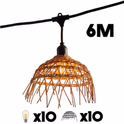 Description générale La guirlande lumineuse E27 raccordable Hawaii Light Connectable est une solution d'éclairage élégante et ...