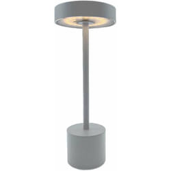 Lumisky - Lampe de table sans fil touch roby grey Gris Aluminium