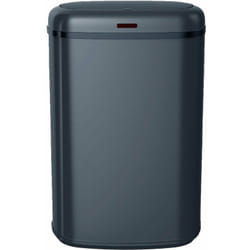 Kitchen Move - Poubelle de cuisine automatique logan Gris Acier inoxydable 58 l