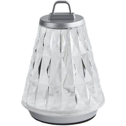 Lampe de table glowy Gris Plastique H16cm