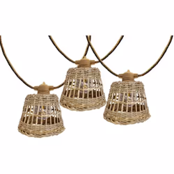Guirlande LED Hybride : La guirlande Samoa Light Hybrid crée une charmante ambiance pour embellir votre jardin. Avec ses 10 a ...