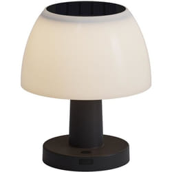 Lampe de table solaire LUMINA Blanc Plastique H13.5 cm