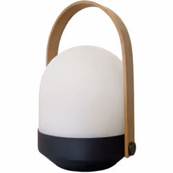 BALADEUSE LED : Aura est une baladeuse sans fil LED offrant une lumière blanc chaud avec intensité variable. La lampe à poser ...
