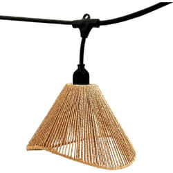 Lumisky - Guirlande lumineuse raffy light Beige Corde 6m
