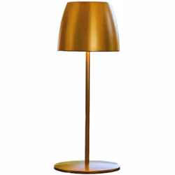 Lampe de table LED élegante : voici une lampe de table LED sans fil avec une base LED blanc chaud à intensité variable. La la ...