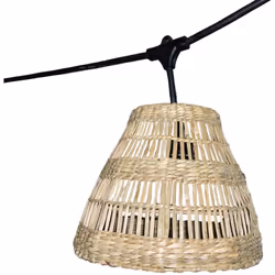 Guirlande lumineuse E27 raccordable : Tessa Light est une guirlande lumineuse à ampoules E27 à filament qui dispose d'œillets ...