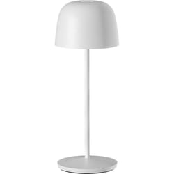 Lampe de table sans fil SOPHIA Blanc Aluminium H28CM