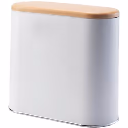 Poubelle de salle de bain push ALDO Bois Polypropylène 10 L