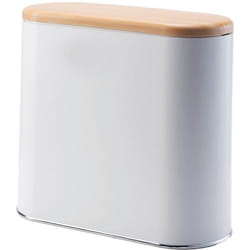Poubelle de salle de bain push ALDO Bois Polypropylène 10 L